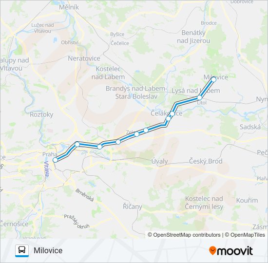 Автобус OS 305855: карта маршрута