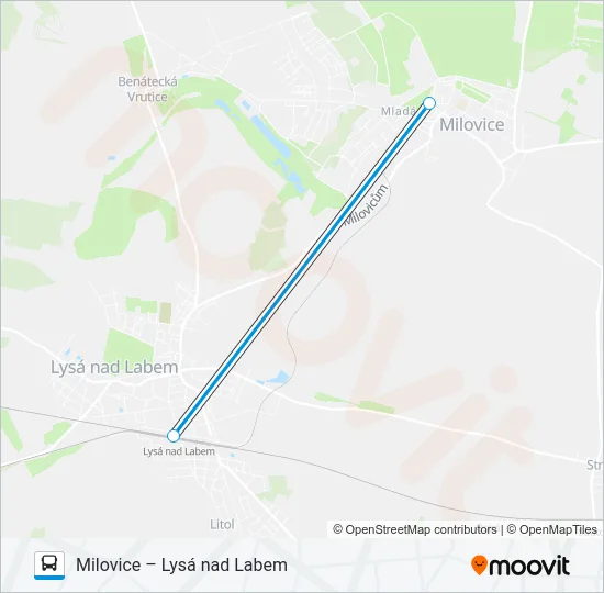 OS 309400 Bus Line Map