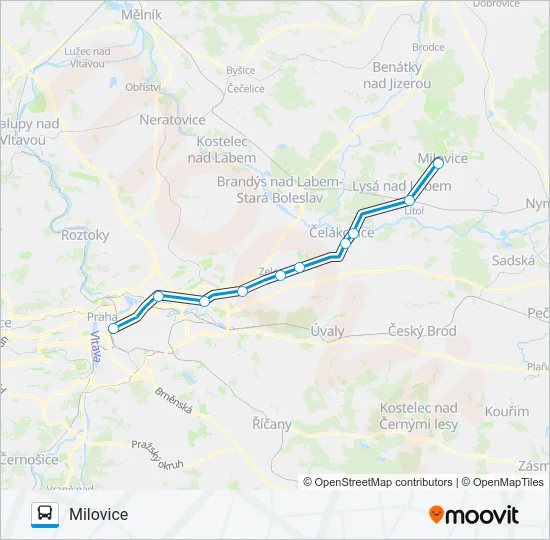 Автобус OS 309435: карта маршрута