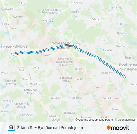 SP 201781 Bus Line Map