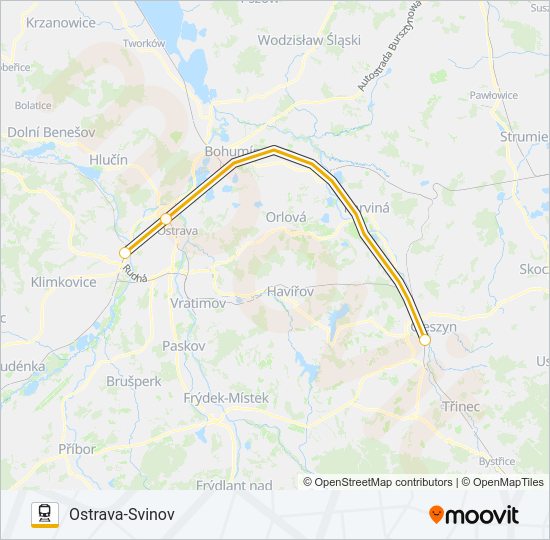 RJ 101012 Train Line Map