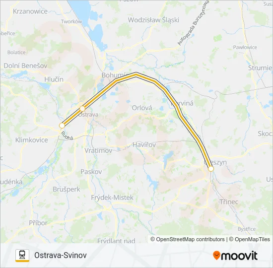 RJ 101012 Train Line Map