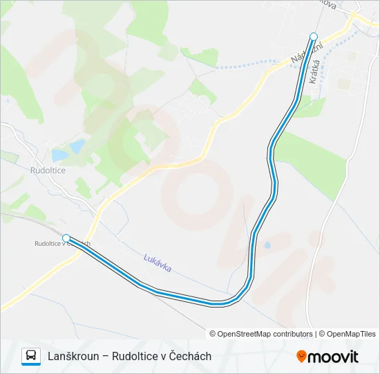 OS 12732 Bus Line Map