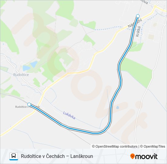 OS 12741 Bus Line Map
