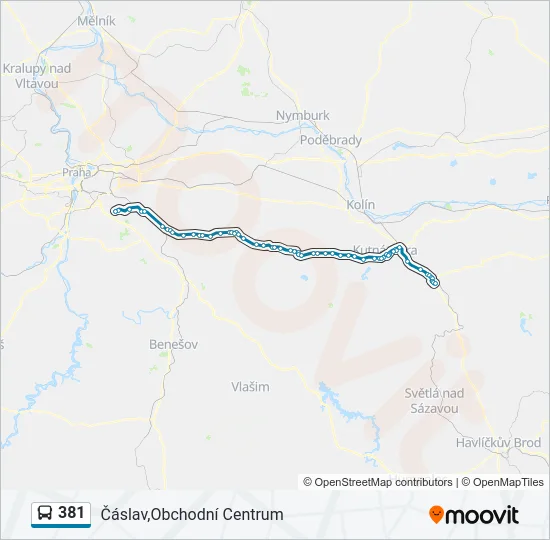 381  Line Map