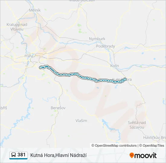 381  Line Map