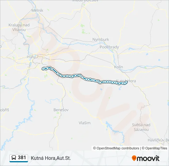 381  Line Map