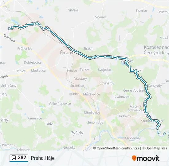 382  Line Map