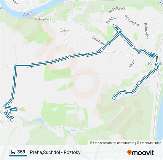 359  Line Map