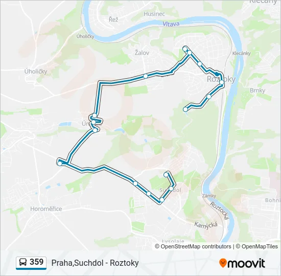 359  Line Map