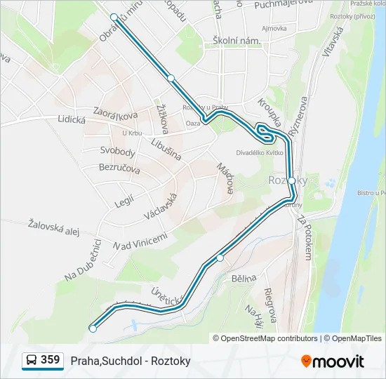 359  Line Map