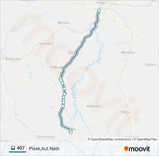 407  Line Map
