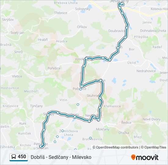  450: карта маршрута