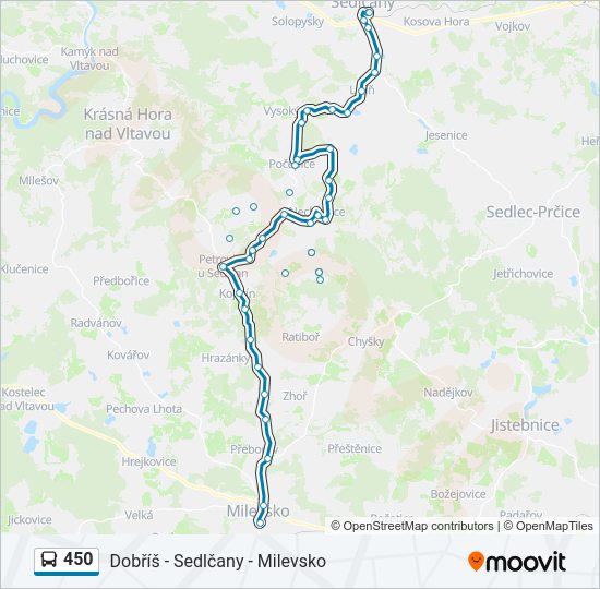  450: карта маршрута