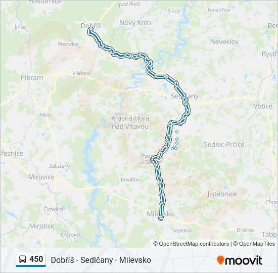  450: карта маршрута