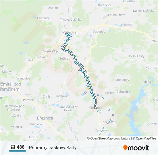 488  Line Map
