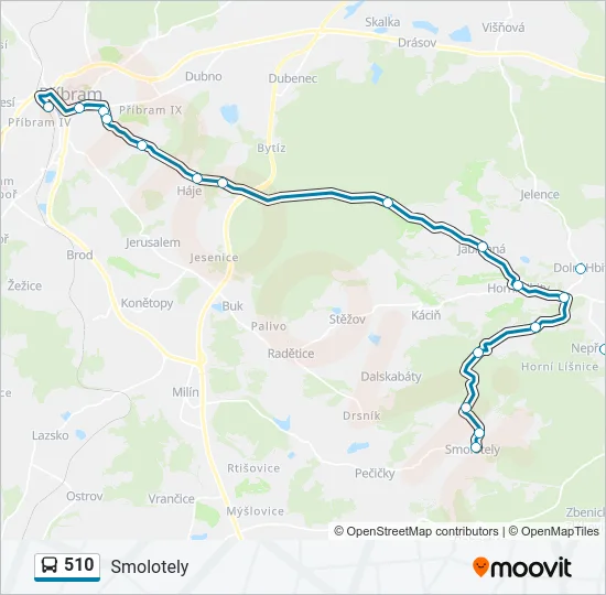 510  Line Map