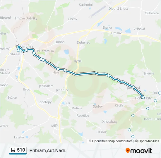 510  Line Map