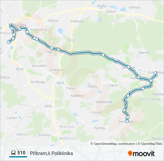510  Line Map