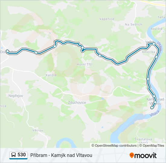  530: карта маршрута