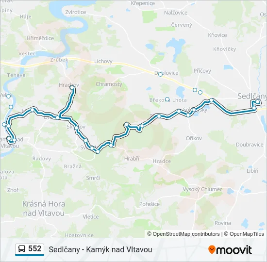 552  Line Map