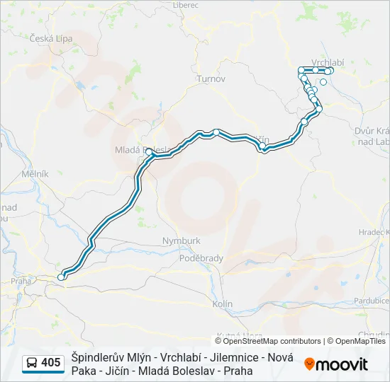  405: карта маршрута