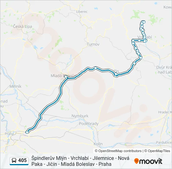  405: карта маршрута