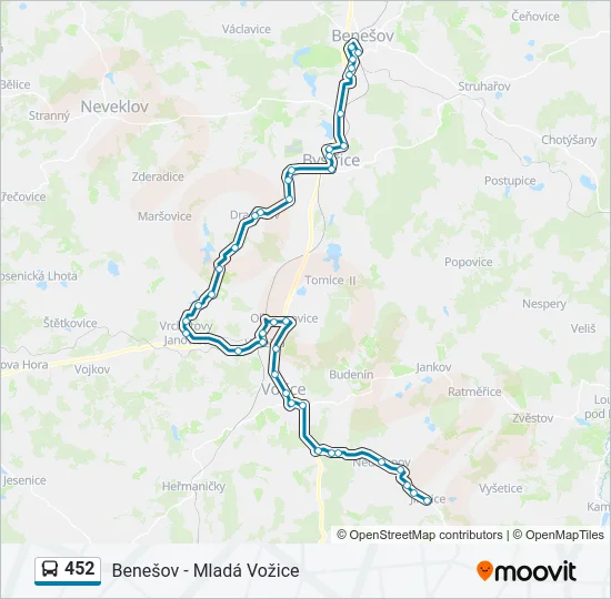 452  Line Map