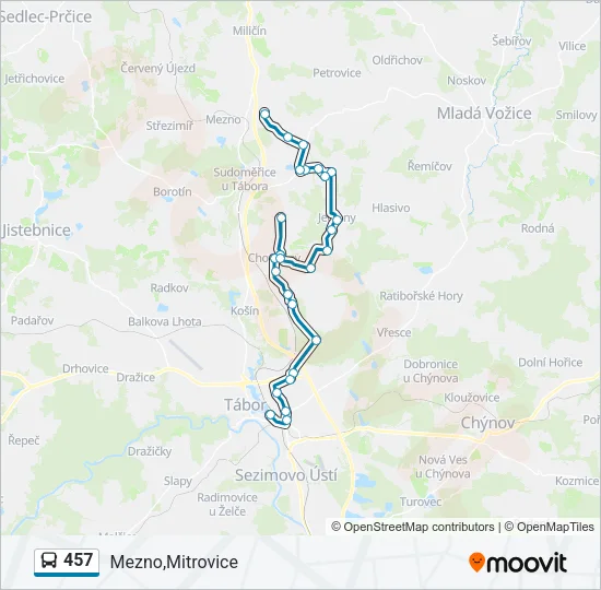 457  Line Map