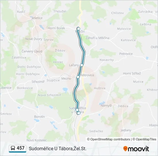 457  Line Map