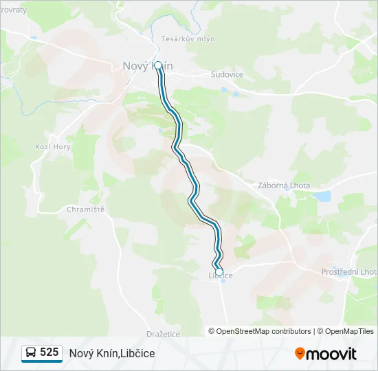 525  Line Map