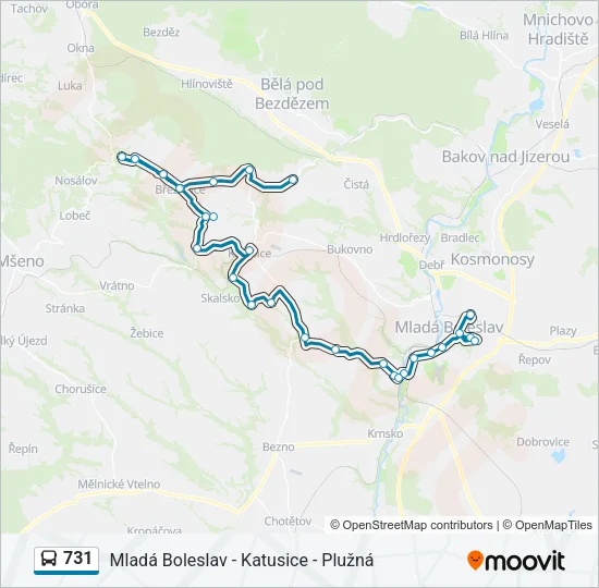 731  Line Map