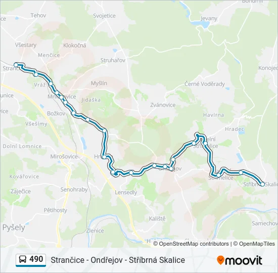 490  Line Map