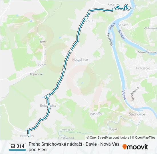 314  Line Map