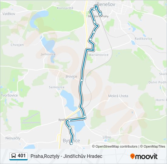  401: карта маршрута