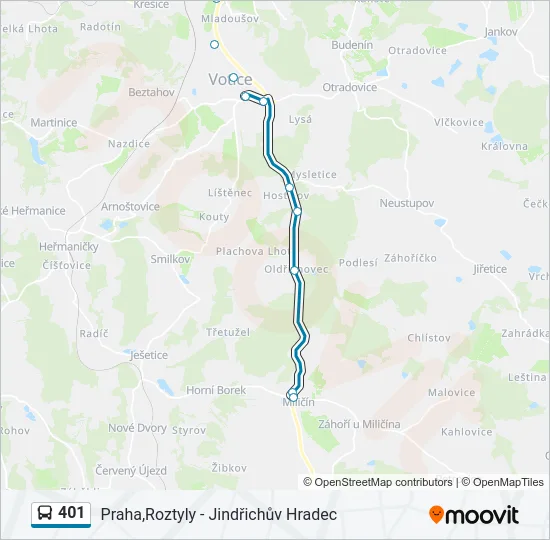 401  Line Map