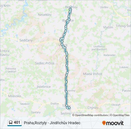  401: карта маршрута