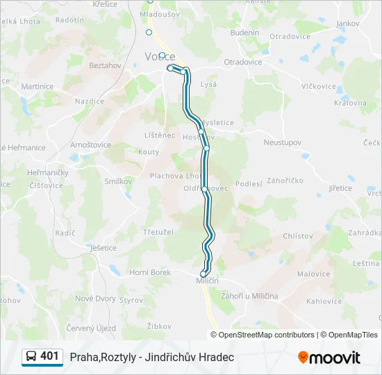 401  Line Map