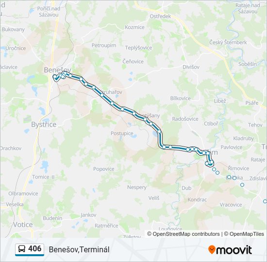  406: карта маршрута