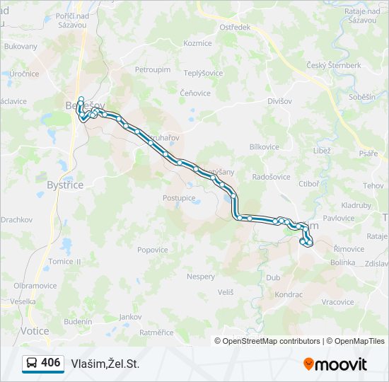  406: карта маршрута