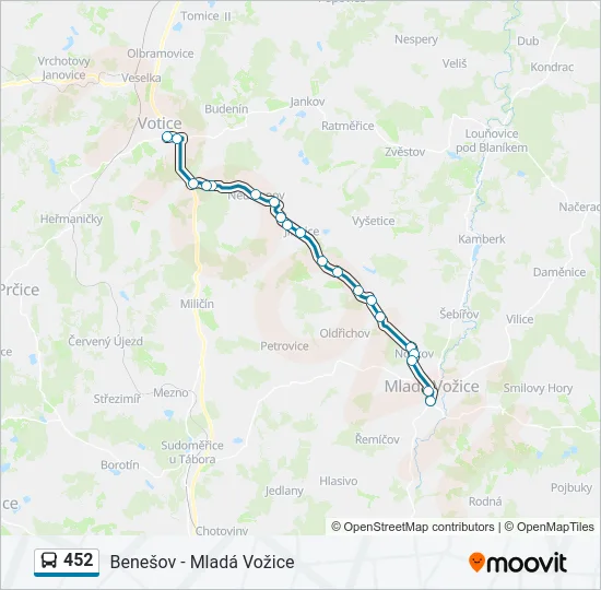 452  Line Map
