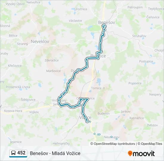 452  Line Map