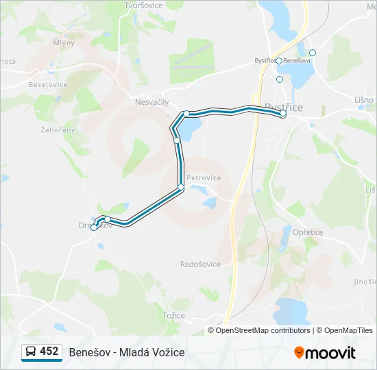 452  Line Map