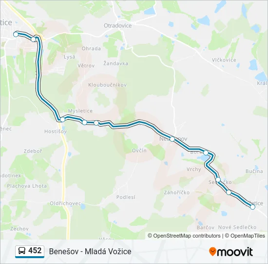452  Line Map