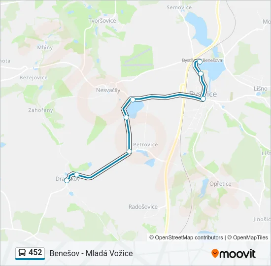452  Line Map