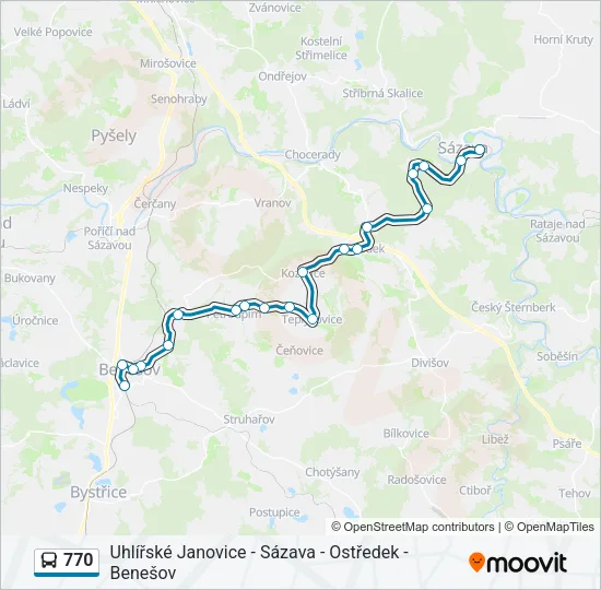 770  Line Map