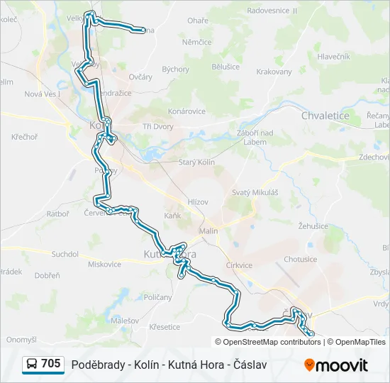 705  Line Map