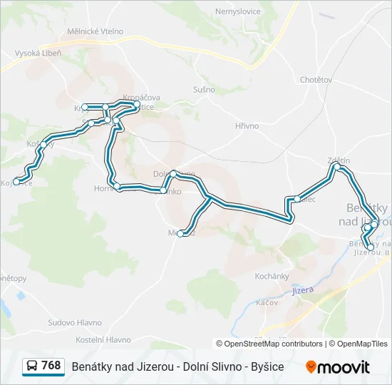 768  Line Map
