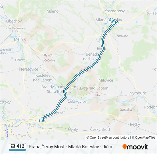 412  Line Map