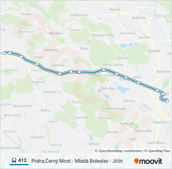 412  Line Map